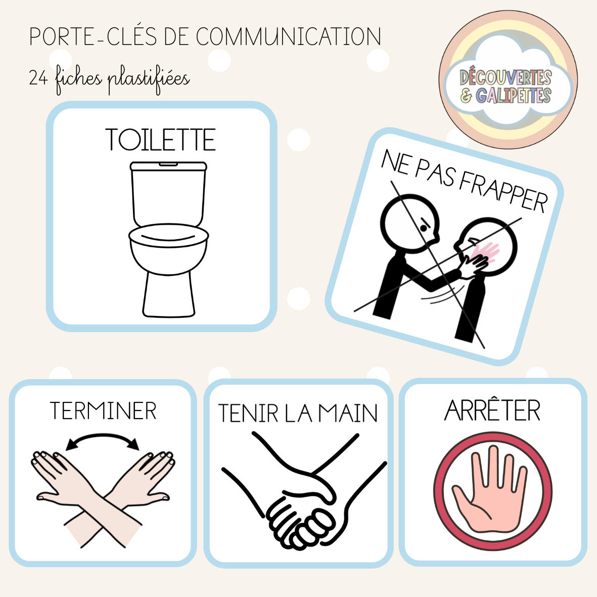 Porte-clés de communication