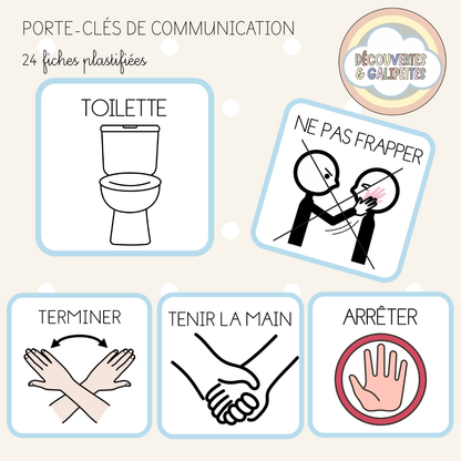 Porte-clés de communication