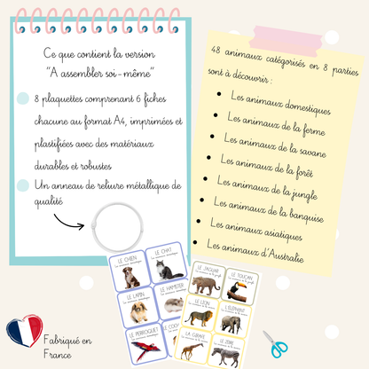 Imagier - Les animaux (version réaliste)