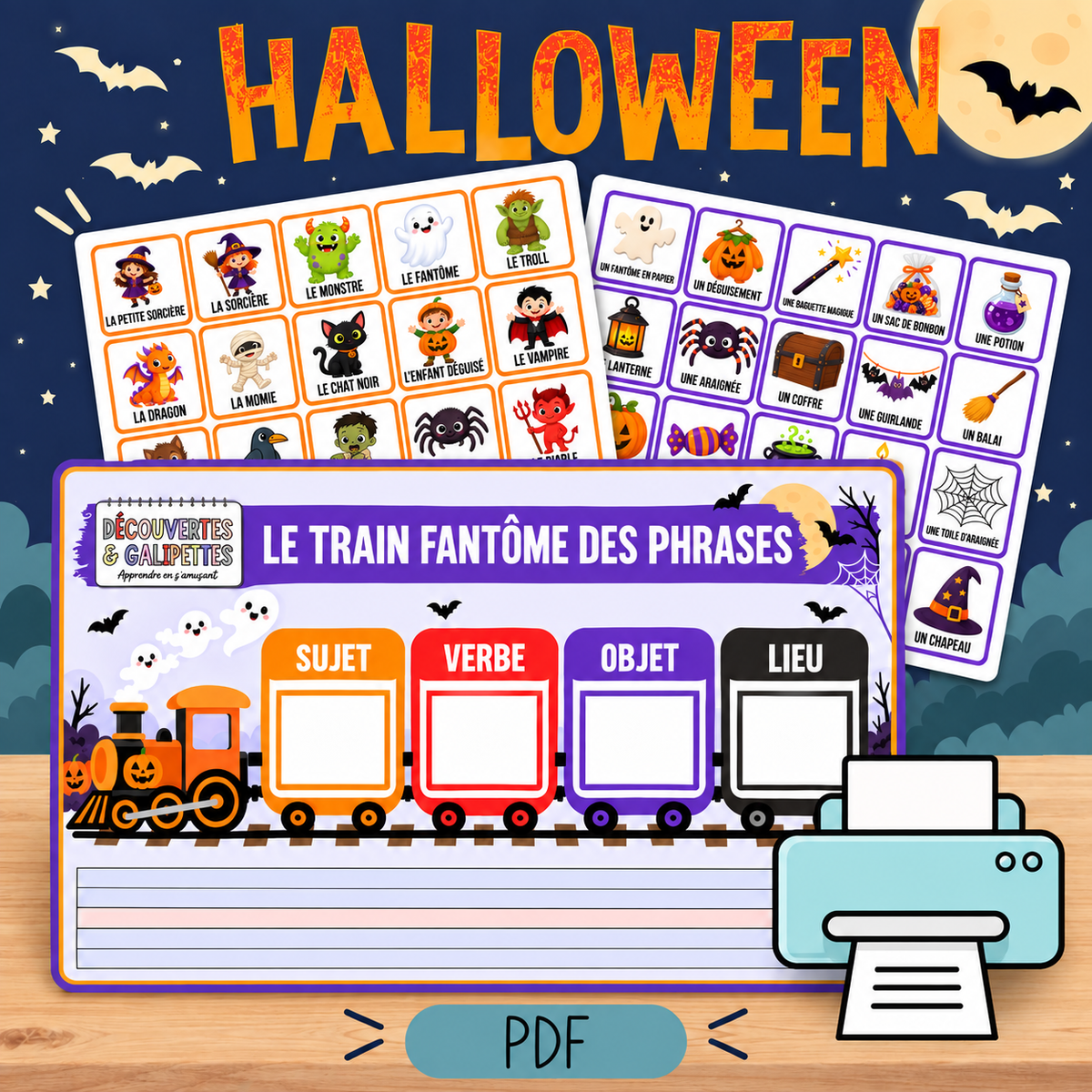 Le Train fantôme de phrases – aperçu du produit, vue 6