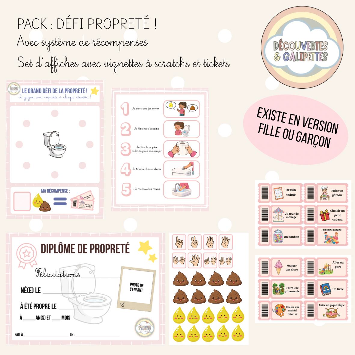 Pack : Défi propreté !