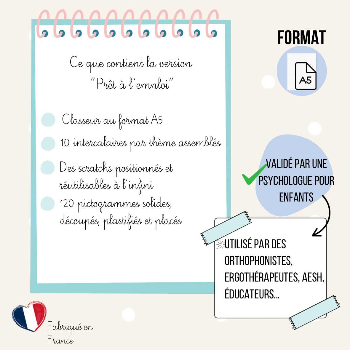 Mon classeur de bord - École