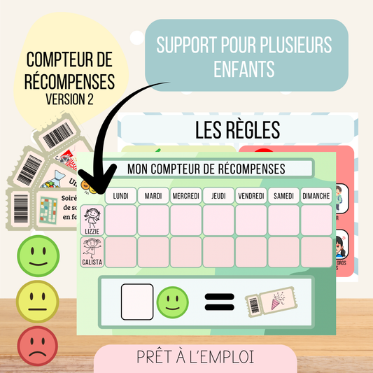 Compteur de récompenses - Version 2