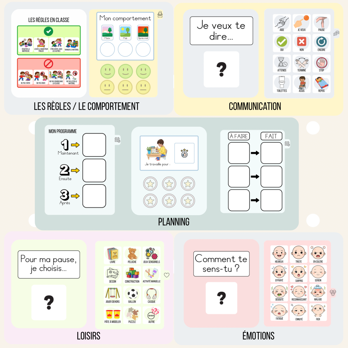 Mon classeur de bord - École