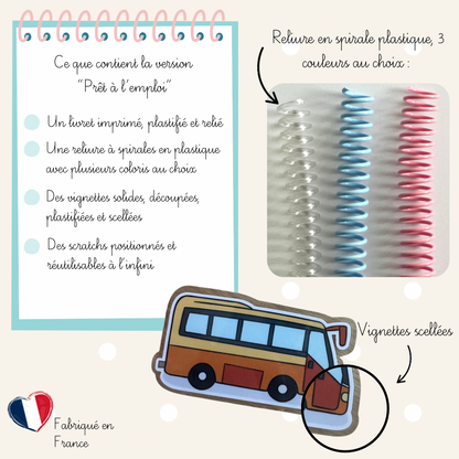 Cahier d’apprentissage - Les véhicules