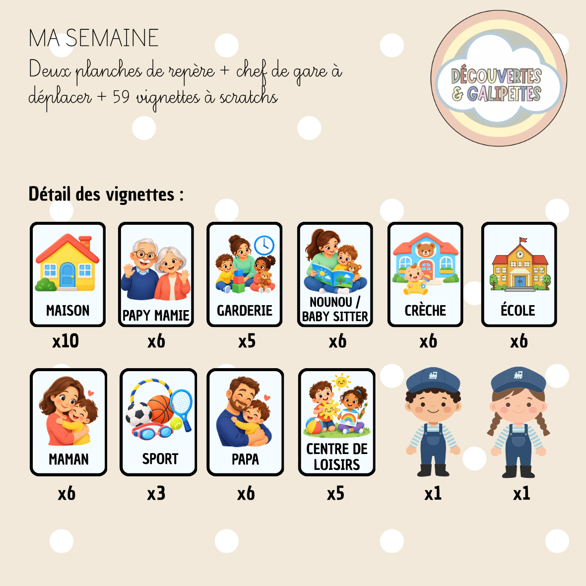 Ma semaine repère