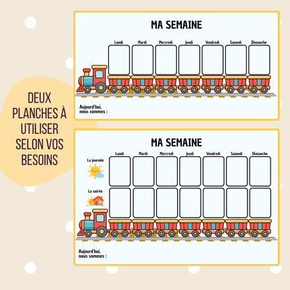 Ma semaine repère