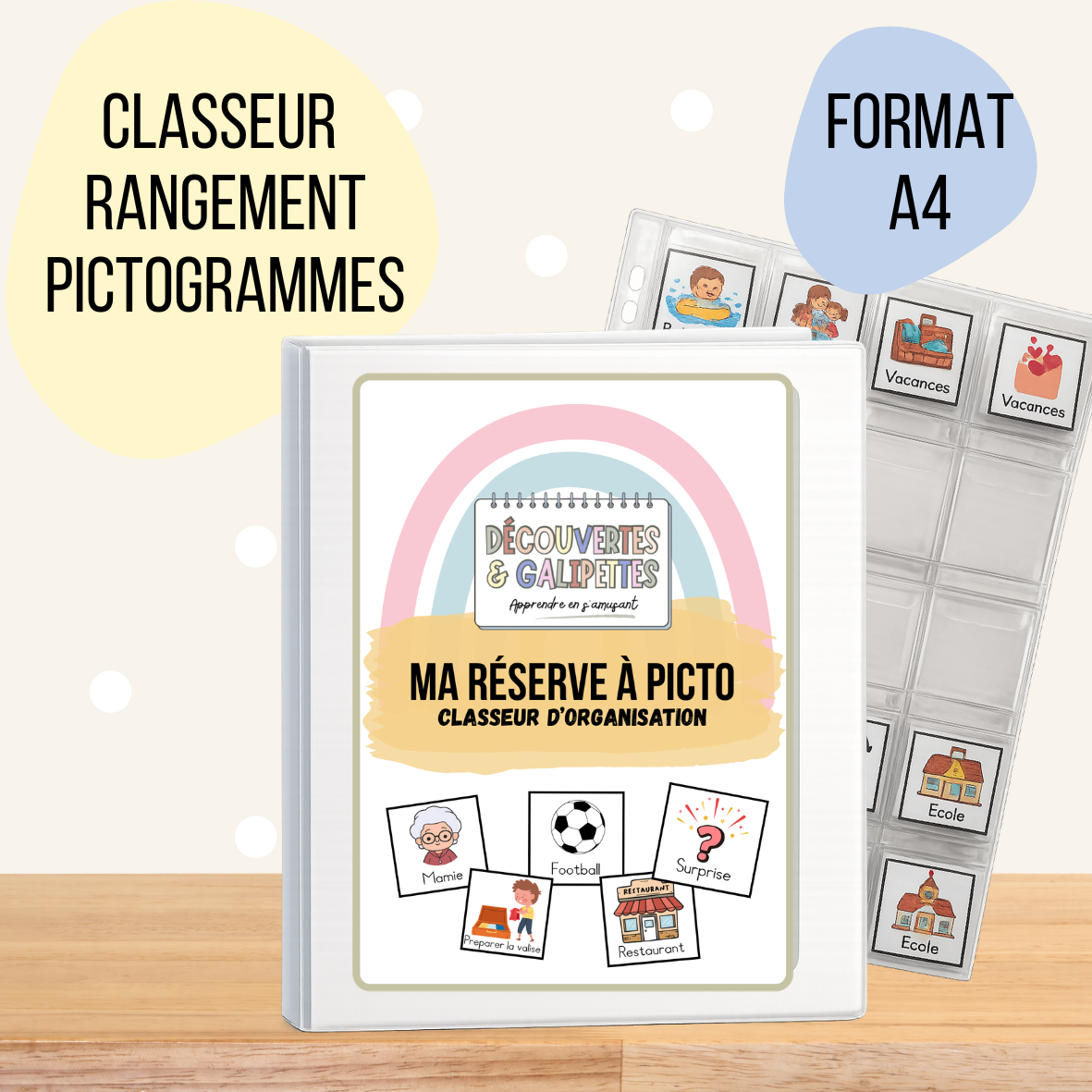 Ma Réserve à Picto – Classeur de rangement pour pictogrammes