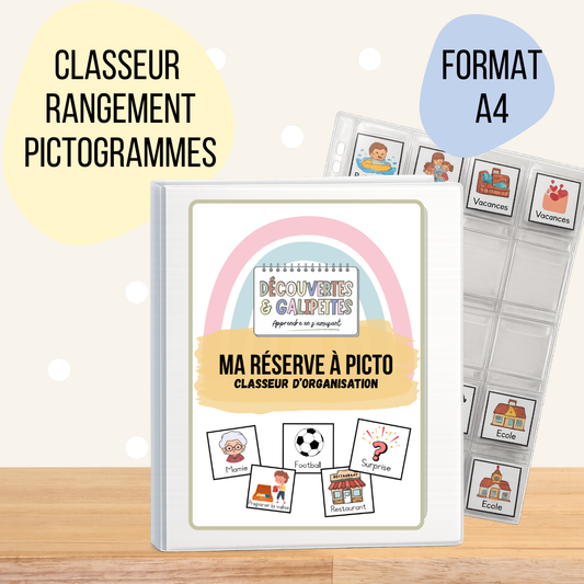 Ma Réserve à Picto – Classeur de rangement pour pictogrammes
